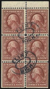 Sale 1032, Lot 3462, 1908-12 Washington-Franklin Issues (Scott 331-365)