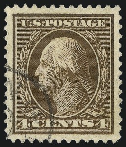 Sale 1032, Lot 3486, 1909 Commemoratives and 1908-12 Washington-Franklin Issues (Scott 367-396)