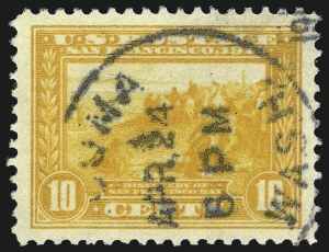 Sale 1032, Lot 3504, 1913 Panama Pacific Issue (Scott 397-404)
