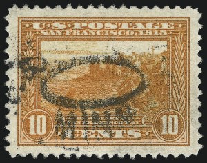 Sale 1032, Lot 3505, 1913 Panama Pacific Issue (Scott 397-404)