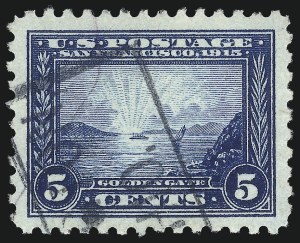 Sale 1032, Lot 3509, 1913 Panama Pacific Issue (Scott 397-404)