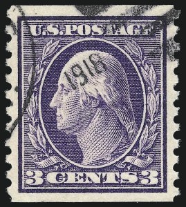 Sale 1032, Lot 3544, 1914-17 Washington-Franklin Issues (Scott 441-480)