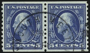 Sale 1032, Lot 3548, 1914-17 Washington-Franklin Issues (Scott 441-480)
