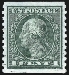 Sale 1032, Lot 3552, 1914-17 Washington-Franklin Issues (Scott 441-480)
