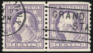 Sale 1032, Lot 3582, 1917-18 Washington-Franklin Issues (Scott 483-524)