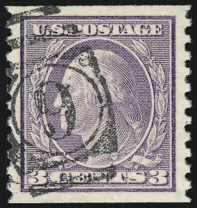 Sale 1032, Lot 3583, 1917-18 Washington-Franklin Issues (Scott 483-524)