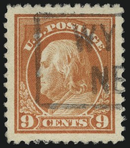 Sale 1032, Lot 3596, 1917-18 Washington-Franklin Issues (Scott 483-524)