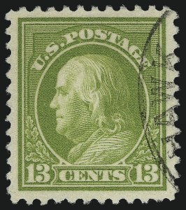 Sale 1032, Lot 3600, 1917-18 Washington-Franklin Issues (Scott 483-524)