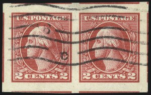 Sale 1032, Lot 3624, 1918-20 Washington-Franklin Offset Issue, Victory Issue (Scott 525-537b)