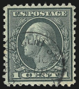 Sale 1032, Lot 3636, 1919-21 Rotary Press and Rotary Waste Issues, Pilgrim Issue (Scott 538a-550)