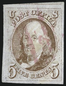 Sale 1033, Lot 4002, Postmasters` Provisionals thru 1847 Issue (Scott 10X1, 1-4)