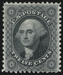 Sale 1033, Lot 4034, 1875 Reprint of 1857-60 Issue (Scott 40-47)