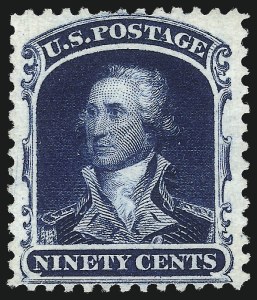 Sale 1033, Lot 4037, 1875 Reprint of 1857-60 Issue (Scott 40-47)