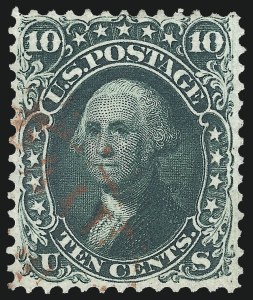 Sale 1033, Lot 4039, 1861-68 Issues and 1875 Re-Issue (Scott 56-102)