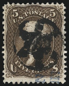 Sale 1033, Lot 4053, 1861-68 Issues and 1875 Re-Issue (Scott 56-102)
