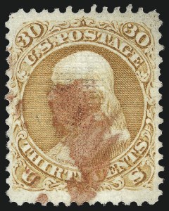 Sale 1033, Lot 4055, 1861-68 Issues and 1875 Re-Issue (Scott 56-102)