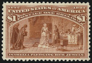Sale 1033, Lot 4132, 1893 Columbian Issue (Scott 238-245)