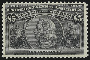 Sale 1033, Lot 4136, 1893 Columbian Issue (Scott 238-245)