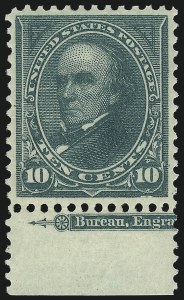 Sale 1033, Lot 4154, 1894-98 Bureau Issues (Scott 249-283)
