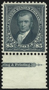 Sale 1033, Lot 4158, 1894-98 Bureau Issues (Scott 249-283)