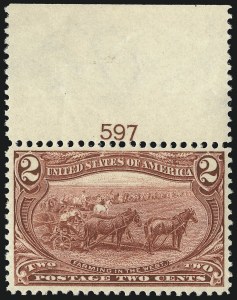 Sale 1033, Lot 4160, 1898 Trans-Mississippi and 1901 Pan American Issues (Scott 286-298)