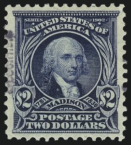 Sale 1033, Lot 4171, 1902-08 Issue (Scott 305-322)