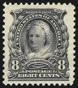 Sale 1033, Lot 4173, 1902-08 Issue (Scott 305-322)