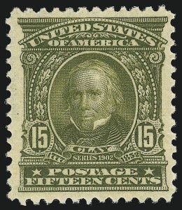 Sale 1033, Lot 4174, 1902-08 Issue (Scott 305-322)