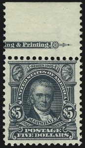 Sale 1033, Lot 4178, 1902-08 Issue (Scott 305-322)
