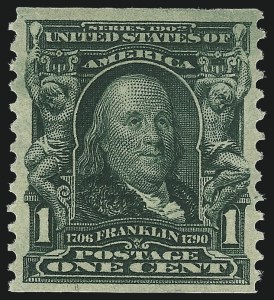 Sale 1033, Lot 4180, 1902-08 Issue (Scott 305-322)