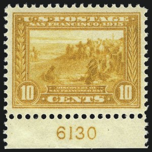 Sale 1033, Lot 4215, 1913 Panama Pacific thru Later Issues (Scott 400-679)