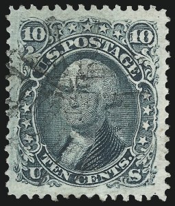 Sale 1034, Lot 100, 1867-68 Grilled Issue (Scott 79-101)