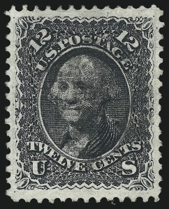 Sale 1034, Lot 101, 1867-68 Grilled Issue (Scott 79-101)