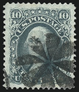 Sale 1034, Lot 107, 1867-68 Grilled Issue (Scott 79-101)