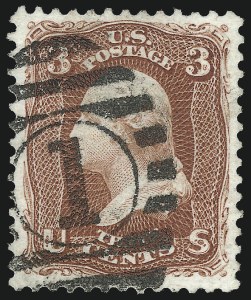Sale 1034, Lot 116, 1875 Re-Issue of 1861-66 Issue (Scott 102-111)