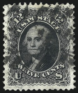 Sale 1034, Lot 117, 1875 Re-Issue of 1861-66 Issue (Scott 102-111)