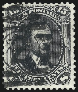 Sale 1034, Lot 118, 1875 Re-Issue of 1861-66 Issue (Scott 102-111)