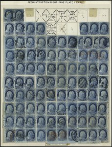 Sale 1034, Lot 15, 1c 1851-56 Issue (Scott 5-9)