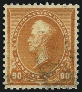 Sale 1034, Lot 206, 1890-93 Issue (Scott 219-229)