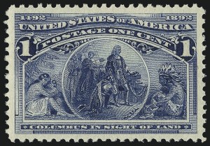 Sale 1034, Lot 207, 1893 Columbian Issue (Scott 230-245)