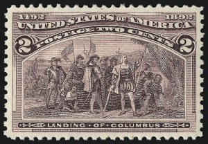 Sale 1034, Lot 210, 1893 Columbian Issue (Scott 230-245)