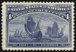 Sale 1034, Lot 213, 1893 Columbian Issue (Scott 230-245)