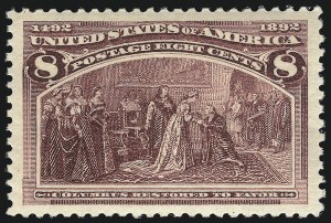 Sale 1034, Lot 216, 1893 Columbian Issue (Scott 230-245)