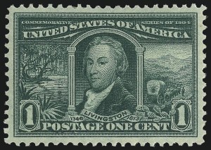 Sale 1034, Lot 310, Louisiana Purchase and Jamestown Issues (Scott 323-330)