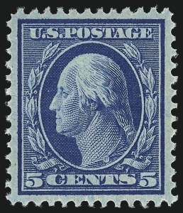 Sale 1034, Lot 320, 1908-09 Washington-Franklin Issues (Scott 331-366)