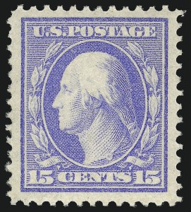 Sale 1034, Lot 325, 1908-09 Washington-Franklin Issues (Scott 331-366)
