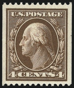 Sale 1034, Lot 332, 1908-09 Washington-Franklin Issues (Scott 331-366)
