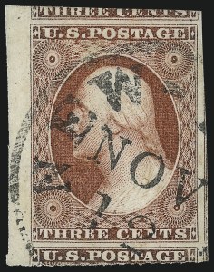 Sale 1034, Lot 34, 1851-56 Issue (Scott 10-17)