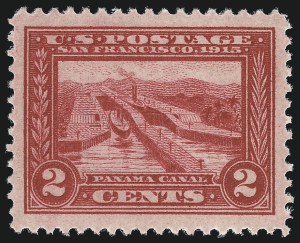 Sale 1034, Lot 371, 1913 Panama Pacific Issue (Scott 397-404)