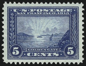 Sale 1034, Lot 372, 1913 Panama Pacific Issue (Scott 397-404)